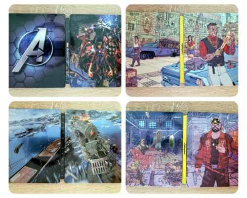 Steelbooki : Days Gone, Dark Souls, Cyberpunk, Avengers i inne.
