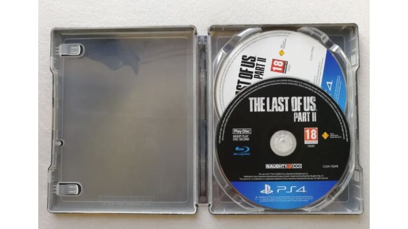 Gra PS4 The Last of us 2 steelbook Joel Elie