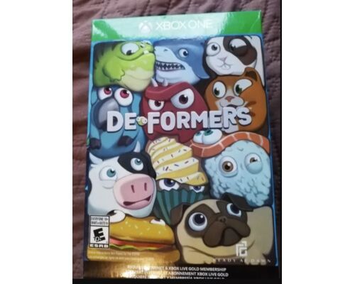 Gra Xbox one Deformers edycja specjalne steelbook figurki