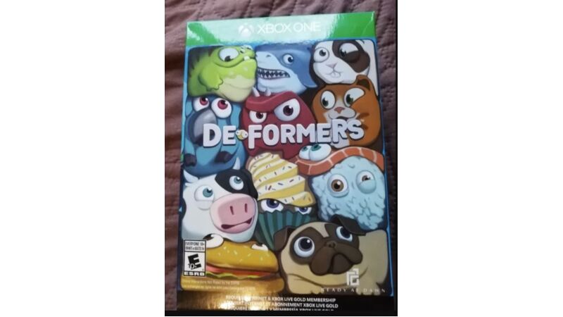 Gra Xbox one Deformers edycja specjalne steelbook figurki