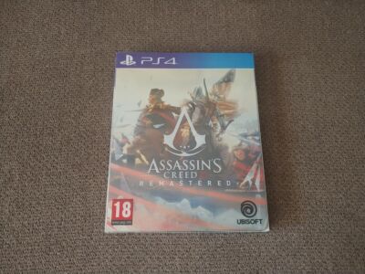 Assassin’s Creed III Remastered Steelbook Edition PS4