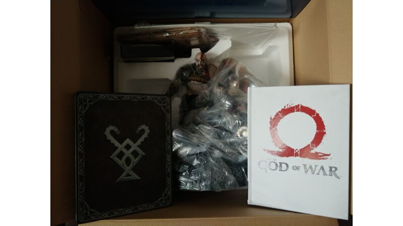 God of War Edycja Kolekcjonerska PS4 + artbook z limitki