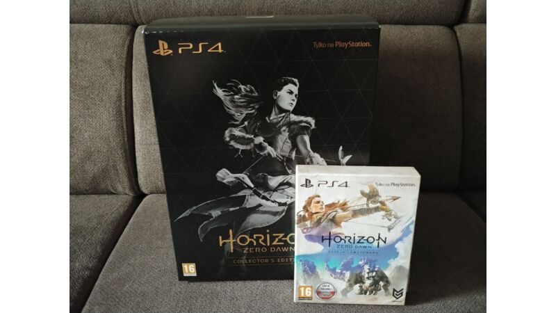 Horizon Zero Down Edycja Kolekcjonerska PS4 + drugi Steelbook