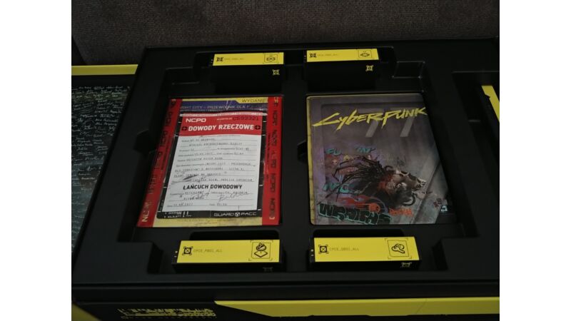 Cyberpunk 2077 Edycja Kolekcjonerska PS4 PL