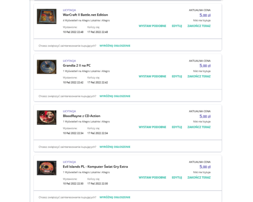 Stare gry na PC – Gothic, RollerCoaster Tycoon, Worms Armageddon…