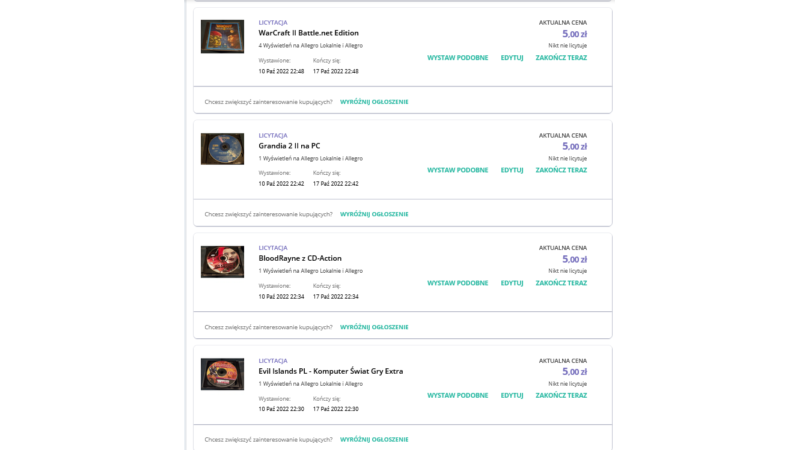 Stare gry na PC – Gothic, RollerCoaster Tycoon, Worms Armageddon…