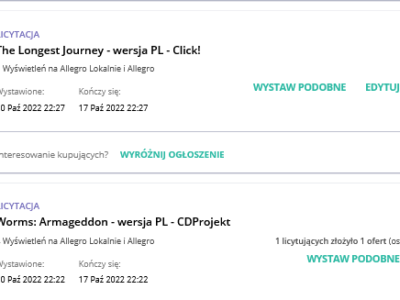 Stare gry na PC – Gothic, RollerCoaster Tycoon, Worms Armageddon…