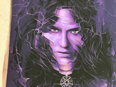 Plakat Yennefer premium Cd projekt red