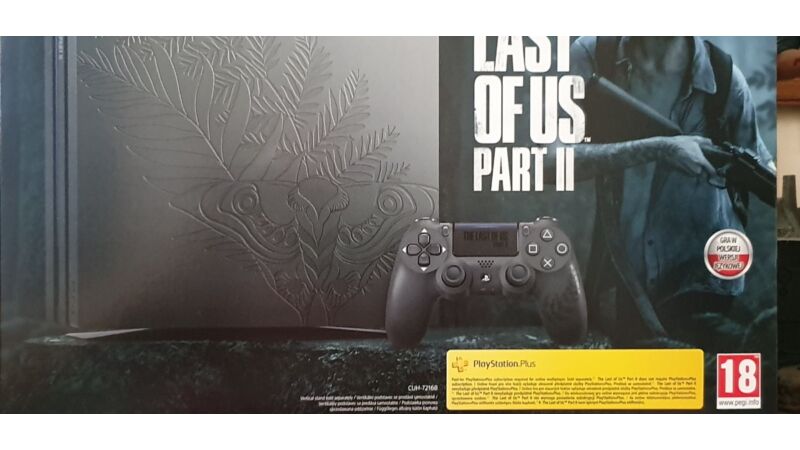 PS4 PRO EDYCJA LIMITOWANA  The last of us part II  NOWA