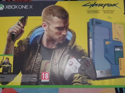 Konsola Xbox One X edycja CYBERPUNK 2077 NOWA