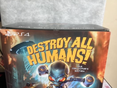 Destroy all humans Ps4/Ps5 dna nowa na Spongebob Fun folia