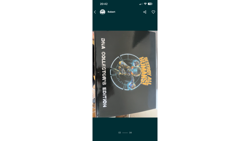 Destroy all humans Ps4/Ps5 dna nowa na Spongebob Fun folia