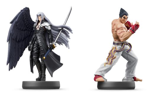 Nowe amiibo z serii Super Smash Bros. Figurki Sephiroth i Kazuya dostępne w przedsprzedaży