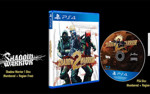 Pudełkowe wydanie Shadow Warrior 2 na Playstation 4