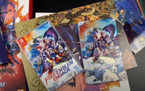 Specjalne wydanie Fire Emblem Engage: Divine Edition na unboxingu