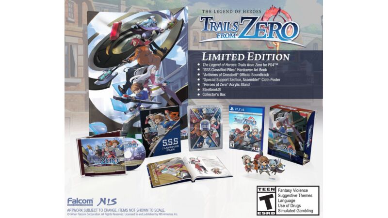 / The Legend of Heroes Trails from Zero / Limited Edition PS4