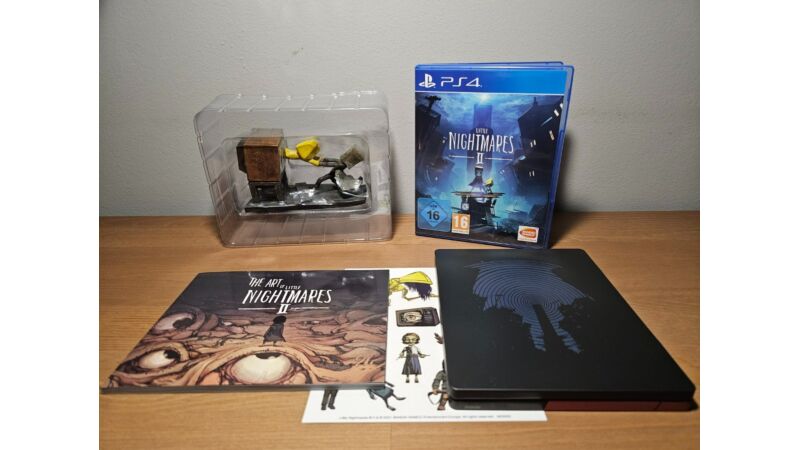 Kolekcjonerki Little Nightmares i Little Nightmares II na PS4