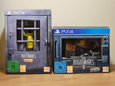Kolekcjonerki Little Nightmares i Little Nightmares II na PS4