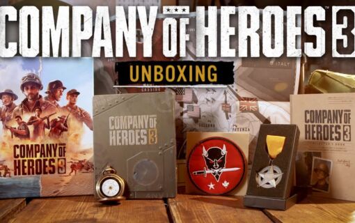 Specjalne wydania Company of Heroes 3 na oficjalnym unboxingu