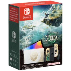 Konsola Nintendo Switch OLED The Legend of Zelda: Tears of the Kingdom Edition za 1562 zł z wysyłka na Amazon DE