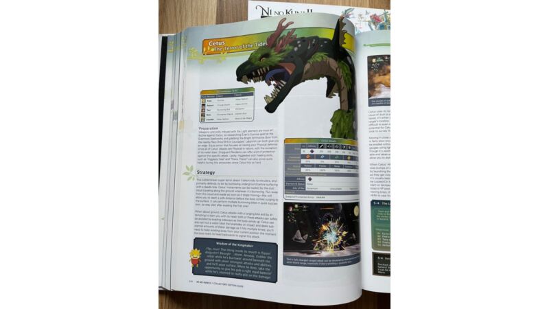 Przewodnik Guide book Ni No Kuni II collector’s edition