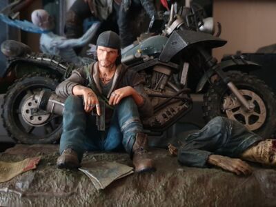 Figurka z Days Gone + steelbook