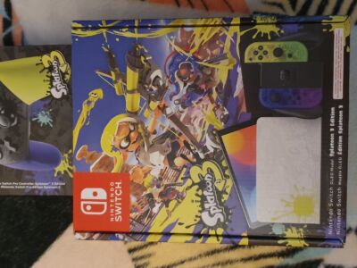 Nintendo Switch Oled edycja Splatoon3 + pro controller