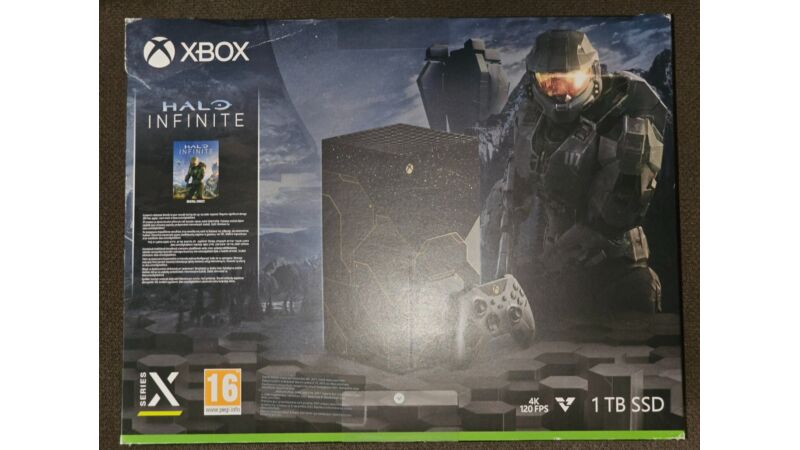 Konsola Xbox Series X limitowana edycja Halo Infinite