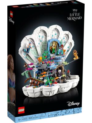 LEGO Disney 43225 Królewska muszla Małej Syrenki