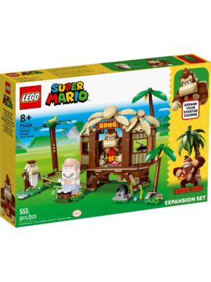 LEGO Super Mario 71424 Domek na drzewie Donkey Konga – zestaw rozszerzający