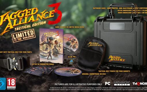 Ujawniono kolekcjonerską edycję Jagged Alliance 3 Tactical Edition