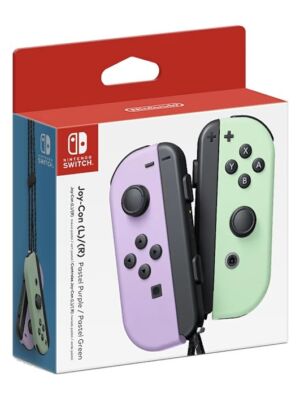 Nintendo Switch Joy-Con Pastelowy Fiolet / Pastelowa Zieleń
