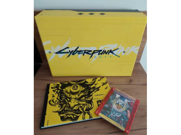 Cyberpunk 2077 – Artbook z edycji kolekcjonerskiej + steelbook Valentinos