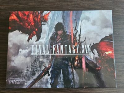 Final Fantasy XVI Steelbook piny banery