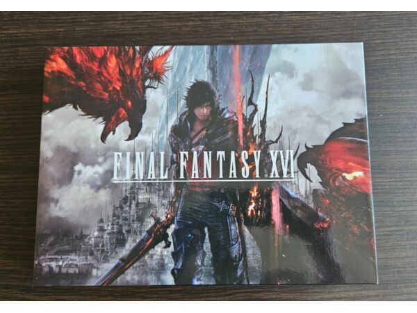 Final Fantasy XVI Steelbook piny banery