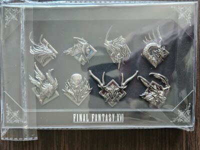 Final Fantasy XVI Steelbook piny banery