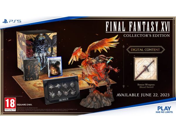 Final Fantasy XVI Edycja Kolekcjonerska + 2x Steel