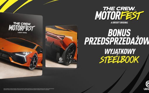 Steelbook z The Crew Motorfest jako przedsprzedażowy gratis