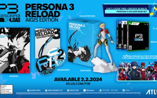 Atlus zapowiedział kolekcjonerskie wydanie Persona 3 Reload Aigis Edition