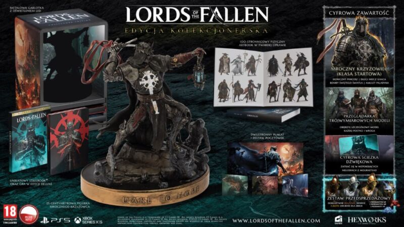 Lords of The fallen edycja kolekcjonerska xbox series x