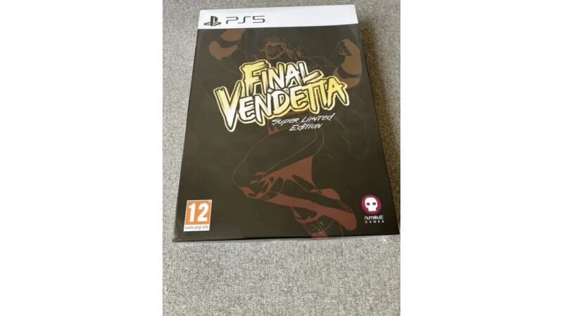 Final Vendetta Super Limited Edition Ps5 nowa edycja kolekcjonerska.