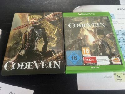 Code Vein edycja kolekcjonerska nowa+rzadki Steelbook+gra Xbox One/XSX