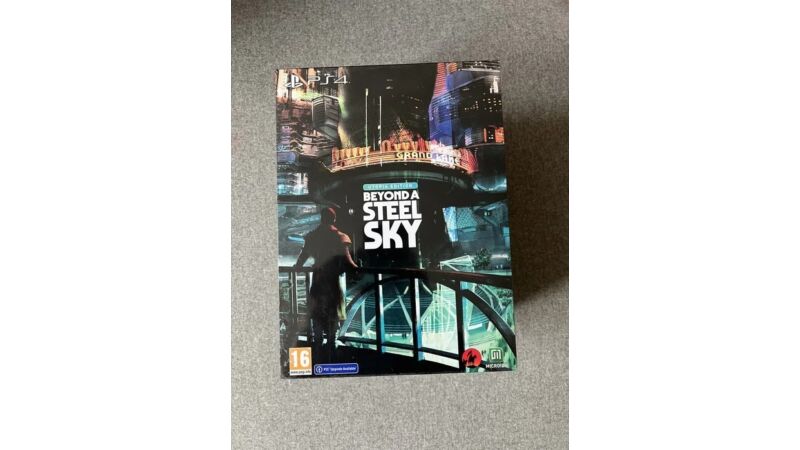 Beyond a Steel Sky Ps4/Ps5 edycja kolekcjonerska nowa.