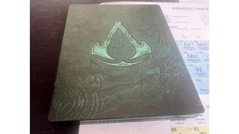 Assassins Creed Valhalla Steelbook nowy kolekcjonerski unikat Ps5.