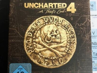 Uncharted 4 Edycja Specjalna Ps4/Ps5 Steelbok + artbook.