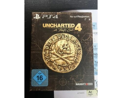 Uncharted 4 Edycja Specjalna Ps4/Ps5 Steelbok + artbook.