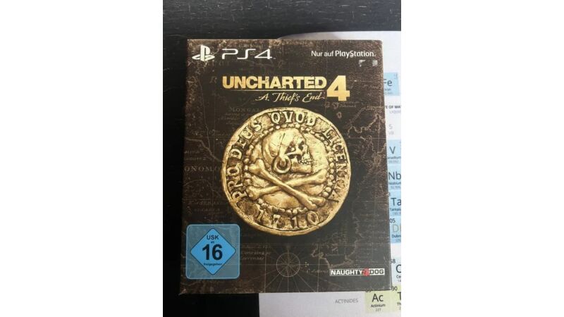 Uncharted 4 Edycja Specjalna Ps4/Ps5 Steelbok + artbook.