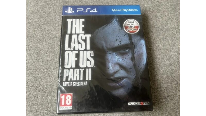 The Last of Us II 2 Ps4/Ps5 nowa folia edycja specjalna!.