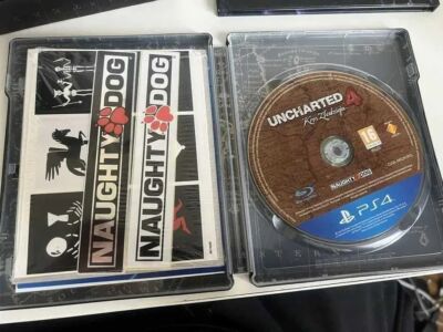 Uncharted 4 Kres Złodzieja Ps4/Ps5 Edycja kolekcjonerska jak nowa!.