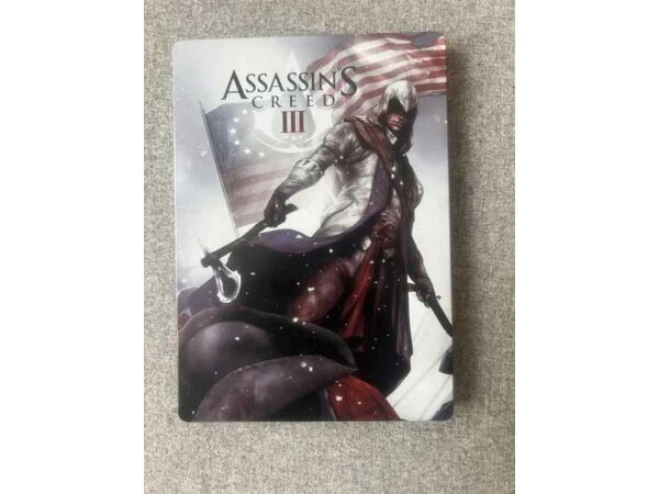 Assassin’s Creed 3 edycja kolekcjonerska steelbook unikat!.